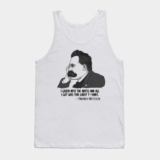 Nietzsche lousy tshirt Tank Top